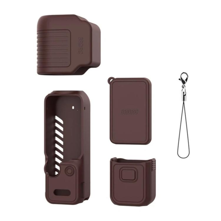 Custodia protettiva in silicone con parasole per DJI Osmo Pocket