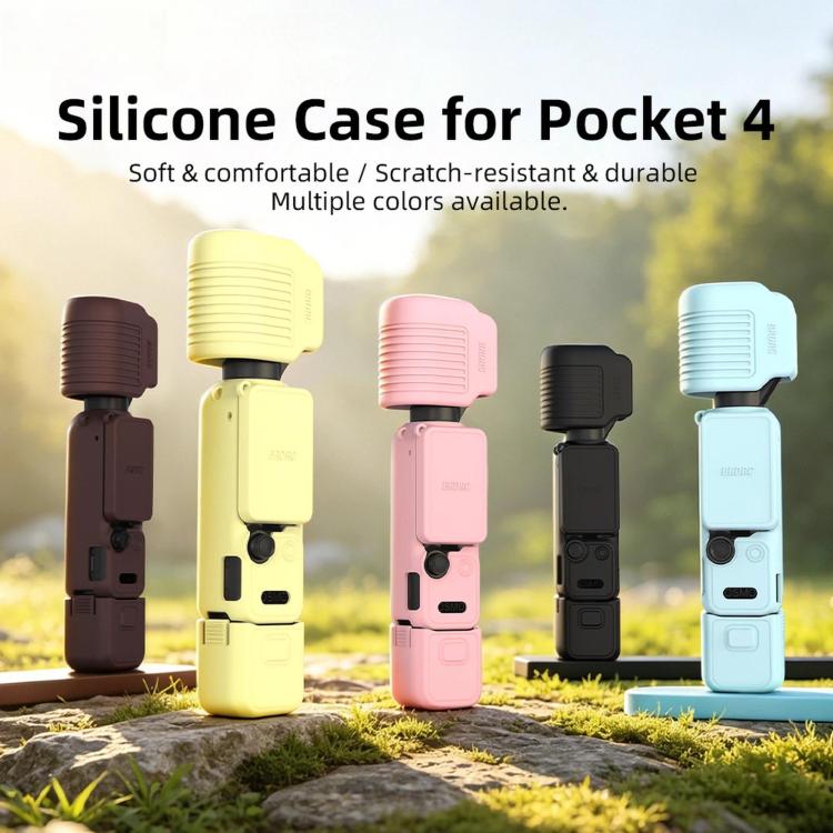 Custodia protettiva in silicone con parasole per DJI Osmo Pocket