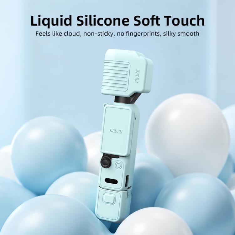 Custodia protettiva in silicone con parasole per DJI Osmo Pocket