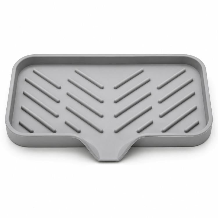 Porta spugna in silicone inclinato con beccuccio scarico
