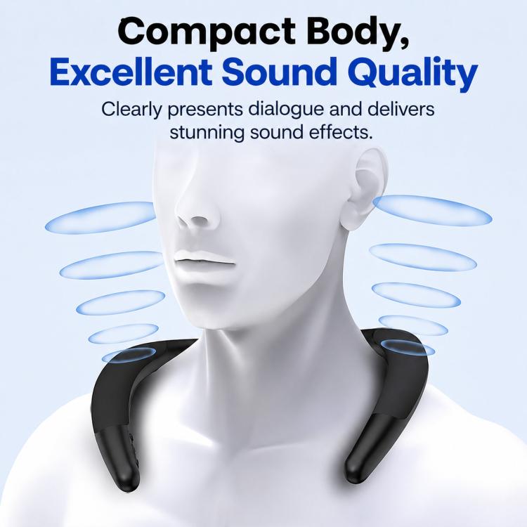 Altoparlante Bluetooth wireless fascia da collo portatile