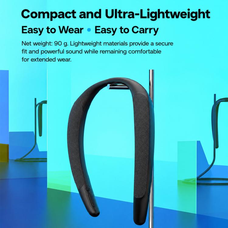 Altoparlante Bluetooth wireless fascia da collo portatile