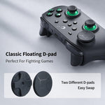 Controller wireless GuliKit TT MAX con joystick TMR regolabili a 720 gradi e gamepad con motore a levitazione magnetica per Switch/Switch 2, PC e iOS., TT MAX Black, TT MAX Grey