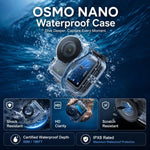 Custodia impermeabile TELESIN 60m per DJI Osmo Nano