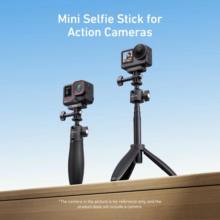 Mini selfie stick treppiede 3.0 estensibile 18-46 cm