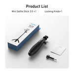 Mini selfie stick treppiede 3.0 estensibile 18-46 cm