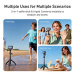 Mini selfie stick treppiede 3.0 estensibile 18-46 cm