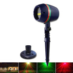 Lampada da giardino rotonda interrata con luce laser