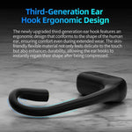 Auricolari da gaming wireless Bluetooth 5.4 con ganci
