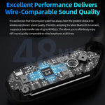 Auricolari da gaming wireless Bluetooth 5.4 con ganci