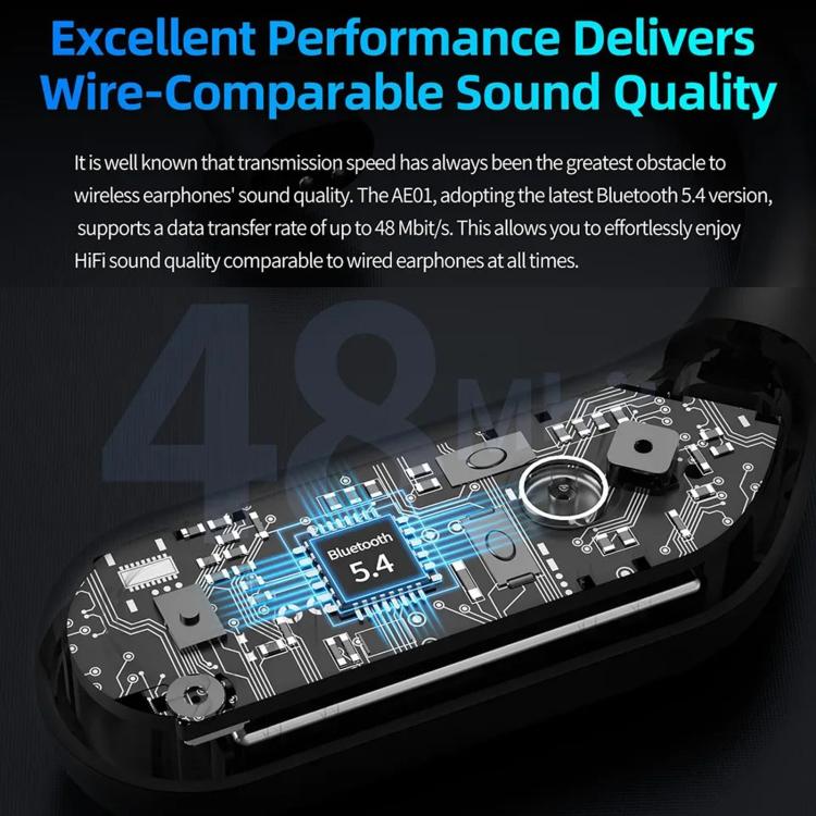 Auricolari da gaming wireless Bluetooth 5.4 con ganci