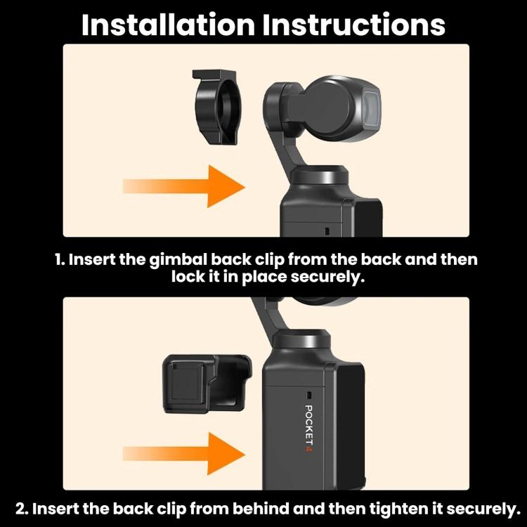 Luce selfie magnetica portatile per DJI Osmo Pocket 4