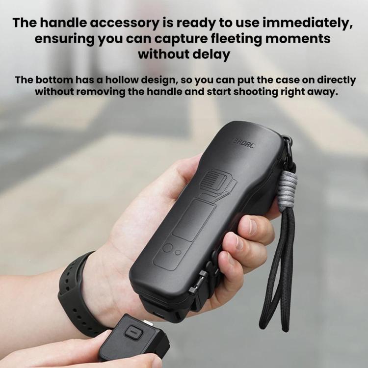 Custodia a libro con chiusura magnetica per DJI Osmo Pocket 3