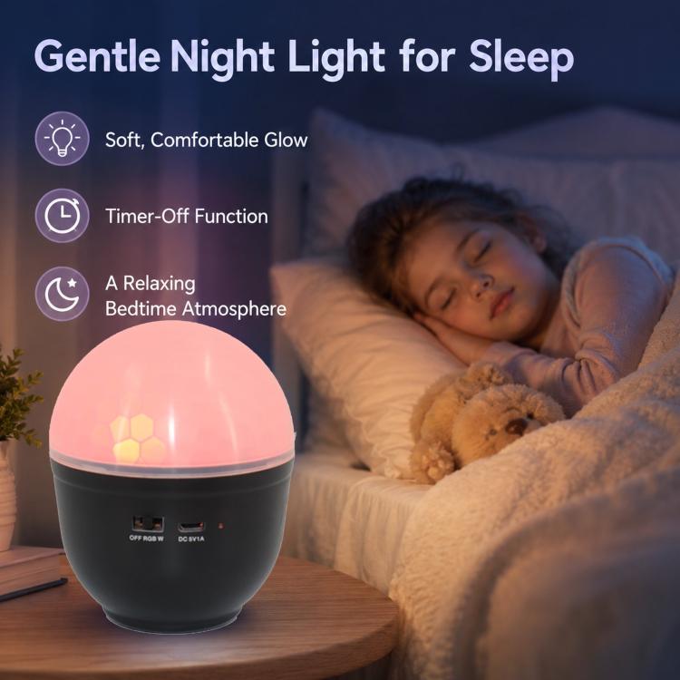 Luce notturna LED delicata EMS-28 con telecomando