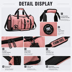 Borsa sportiva convertibile in 3 modi con scomparto scarpe
