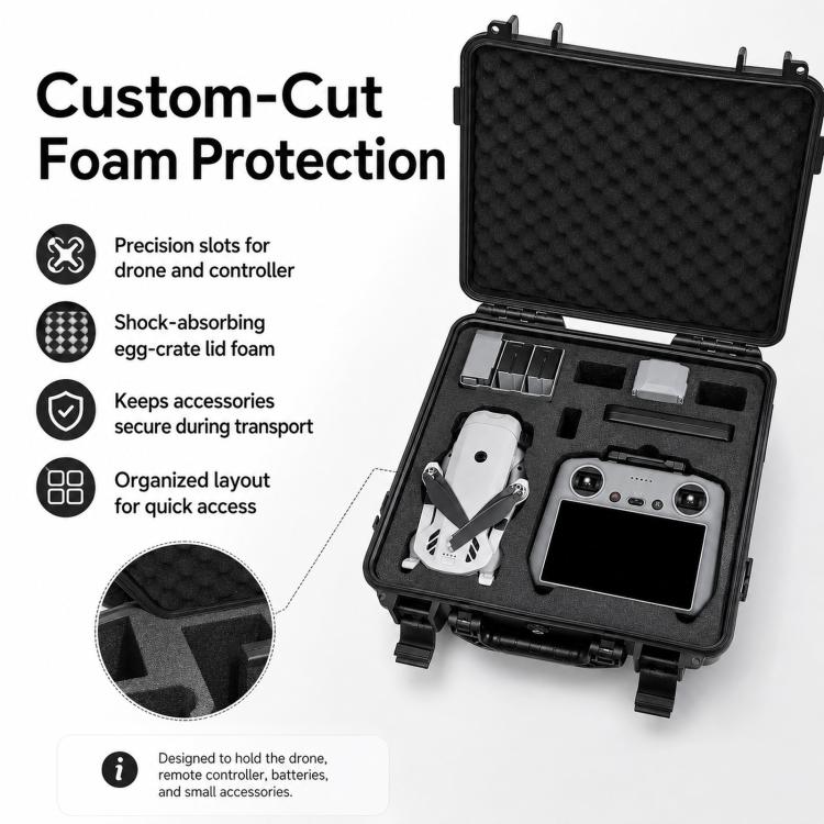 Custodia protettiva rigida per drone DJI Lito 1/X1 impermeabile