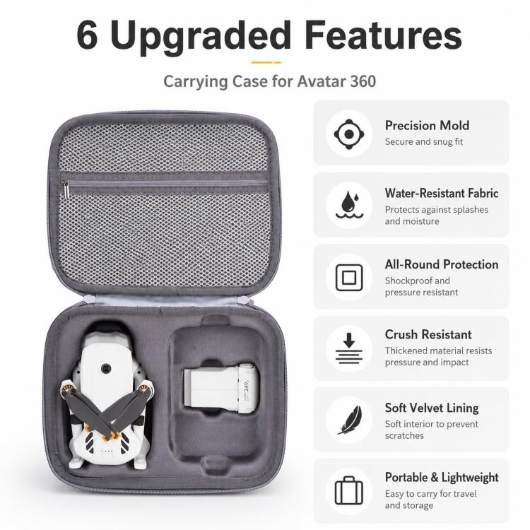 Borsa portaoggetti per drone DJI Lito 1 con tracolla