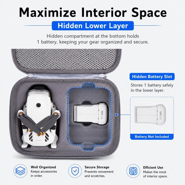 Borsa portaoggetti per drone DJI Lito 1 con tracolla