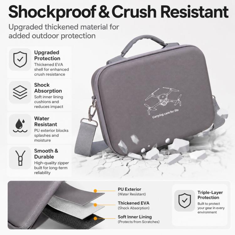 Borsa portaoggetti per drone DJI Lito 1 con tracolla