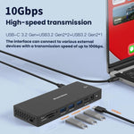 Blueendless Dock di espansione USB-C con splitter video 4K