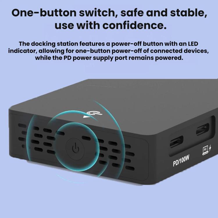 Blueendless Dock di espansione USB-C con splitter video 4K