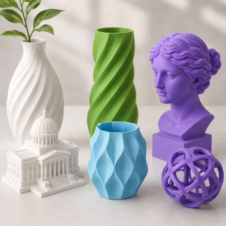 Filamento PLA opaco per stampante 3D, diametro 1,75 mm, bobina da 1 kg, finitura piatta a bassa lucentezza, elevata tenacità, materiale per stampa 3D
