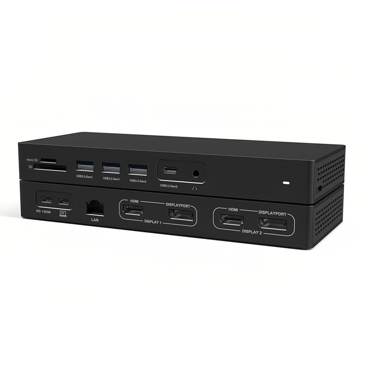 Dock di espansione Blueendless 14 in 1 con doppio HDMI/DP