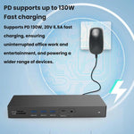 Dock di espansione Blueendless 14 in 1 con doppio HDMI/DP