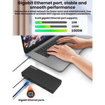 Dock di espansione Blueendless 14 in 1 con doppio HDMI/DP
