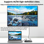 Dock di espansione Blueendless 14 in 1 con doppio HDMI/DP