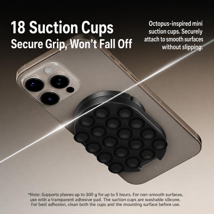 Supporto telefono 3 in 1 ventosa magnetica girevole