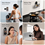 Supporto telefono 3 in 1 ventosa magnetica girevole