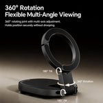Supporto telefono 3 in 1 ventosa magnetica girevole