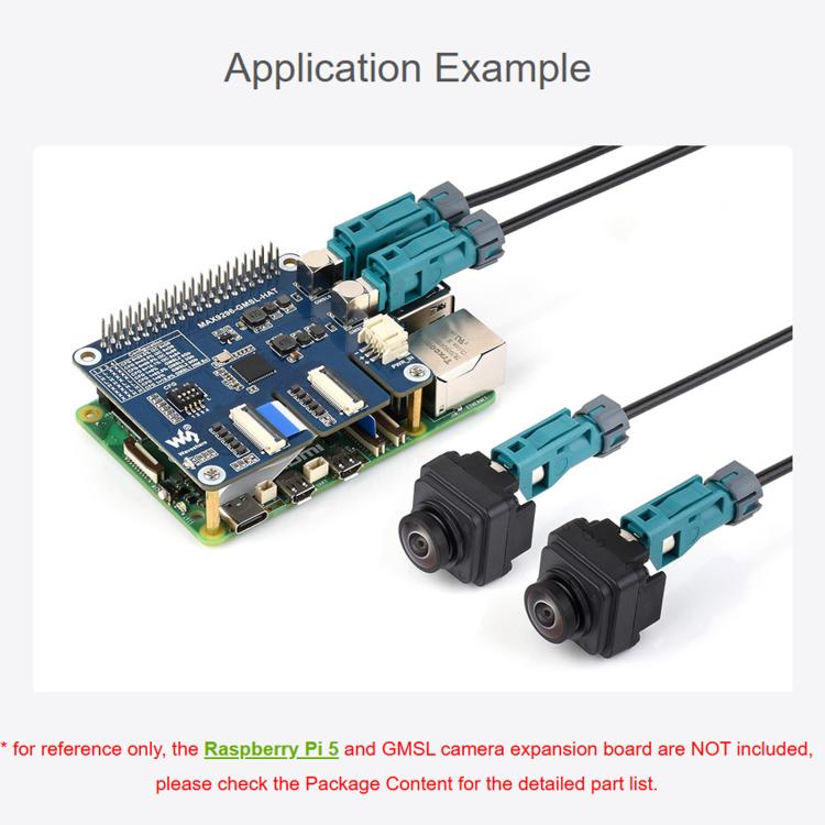 Modulo fotocamera GMSL Waveshare 1 MP con ISP e protezione IP67 - immagine 5