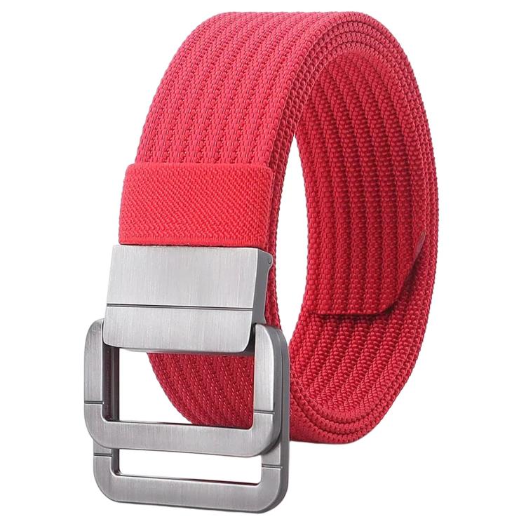 Cintura casual in nylon con fibbia automatica 120cm