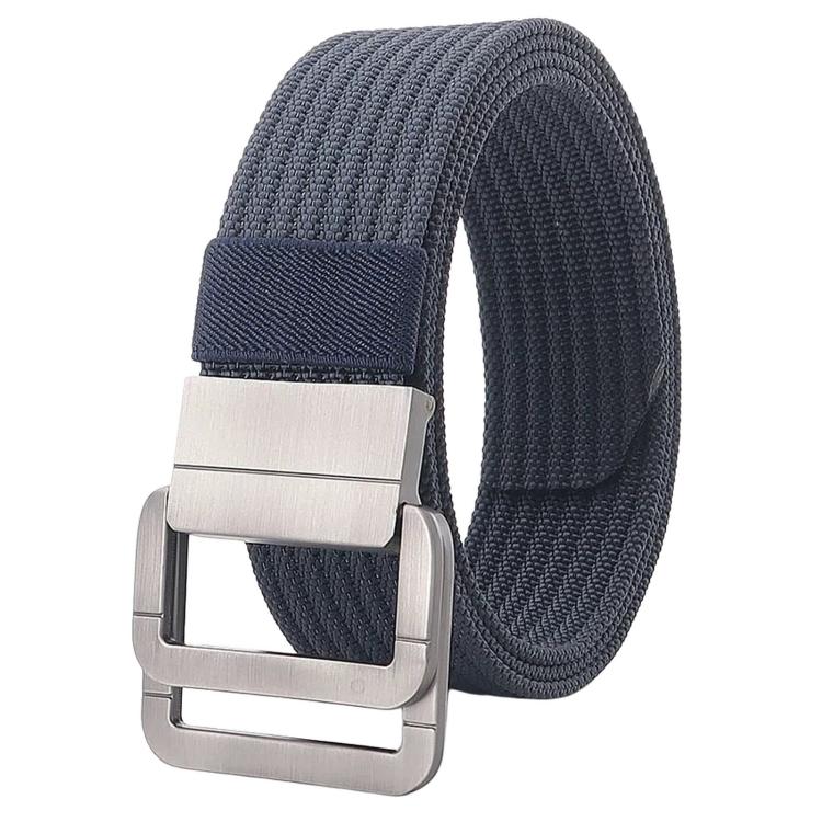 Cintura casual in nylon con fibbia automatica 120cm