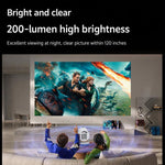 Mini proiettore HY300Pro+ Android 13 short-throw 720p - immagine 13