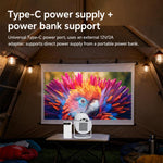 Mini proiettore HY300Pro+ Android 13 short-throw 720p - immagine 10