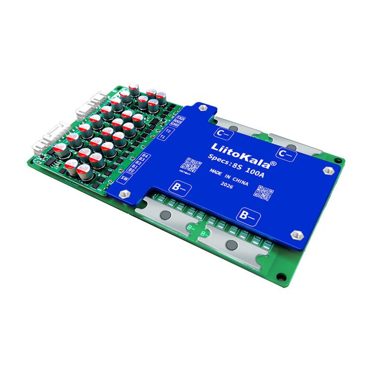 Scheda BMS LiFePO4 LiitoKala 8S 24V 100A con Bluetooth - immagine 2