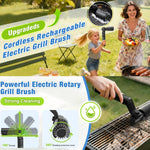 Spazzola elettrica senza fili per barbecue LZ-8057