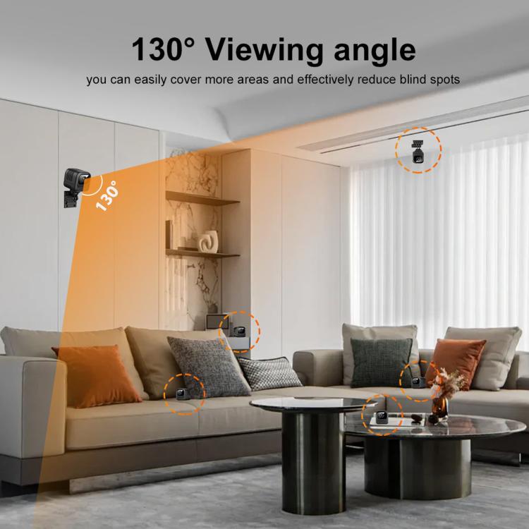 Telecamera WiFi con visione notturna e allarme smart W08
