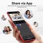 Telecamera WiFi con visione notturna e allarme smart W08