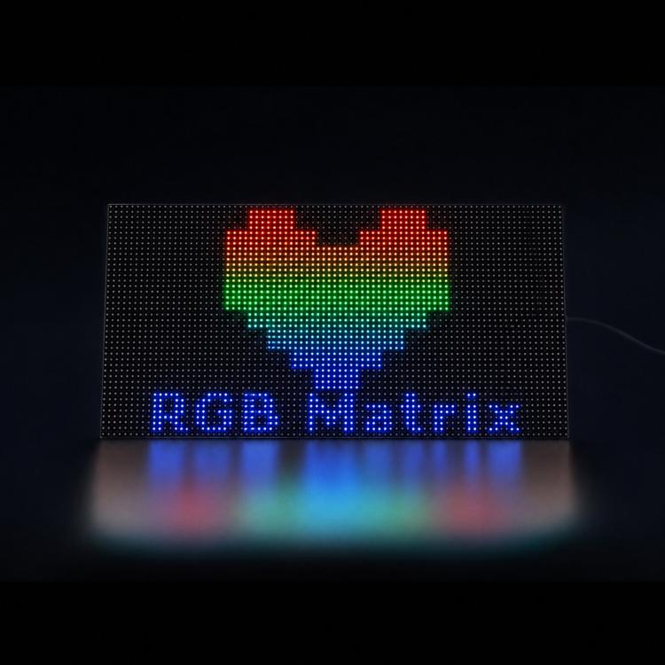 Pannello matrice LED RGB Waveshare 34431, 80×40 pixel