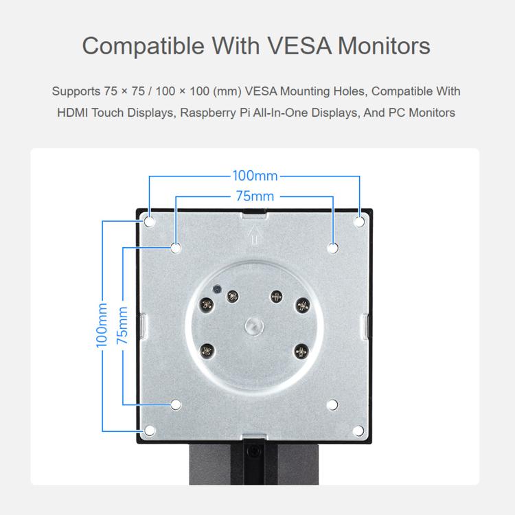 Supporto da scrivania VESA per monitor 21,5-27 pollici