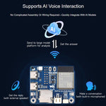 Scheda driver Waveshare ESP32-S3 RGB Matrix con array di doppi microfoni integrati, supporto Wi-Fi a 2,4 GHz e Bluetooth 5, ESP32-S3 RGB Matrix