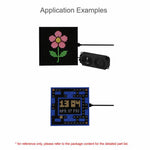 Scheda driver Waveshare ESP32-S3 RGB Matrix con array di doppi microfoni integrati, supporto Wi-Fi a 2,4 GHz e Bluetooth 5, ESP32-S3 RGB Matrix