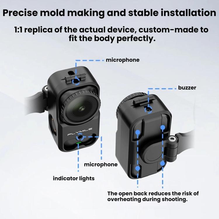 Clip magnetica per tracolla zaino DJI Osmo Nano Flymile