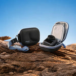 Custodia mini in pelle per action camera compatibile