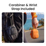 Custodia mini in pelle per action camera compatibile