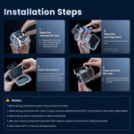 Custodia impermeabile 60m per DJI Action 6 con doppia chiusura